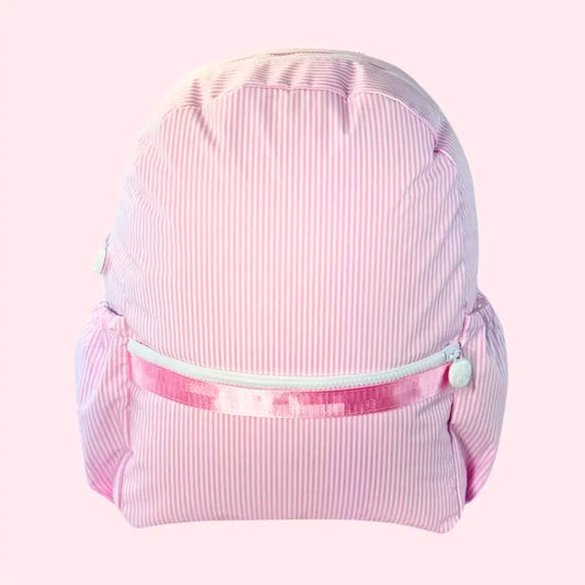 Pink Preppy Med Wipeable Backpack