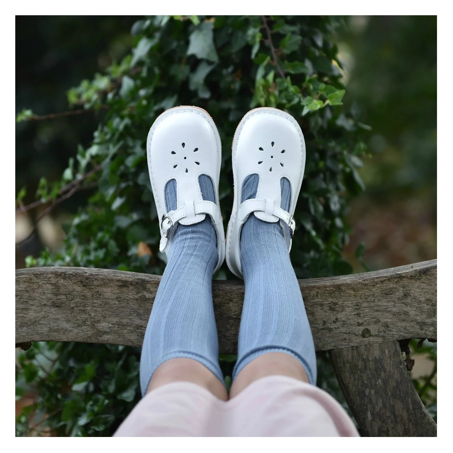 White Joy Maryjanes