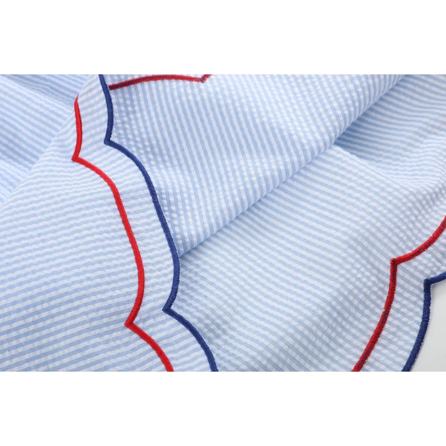 USA Flag Seersucker Dress