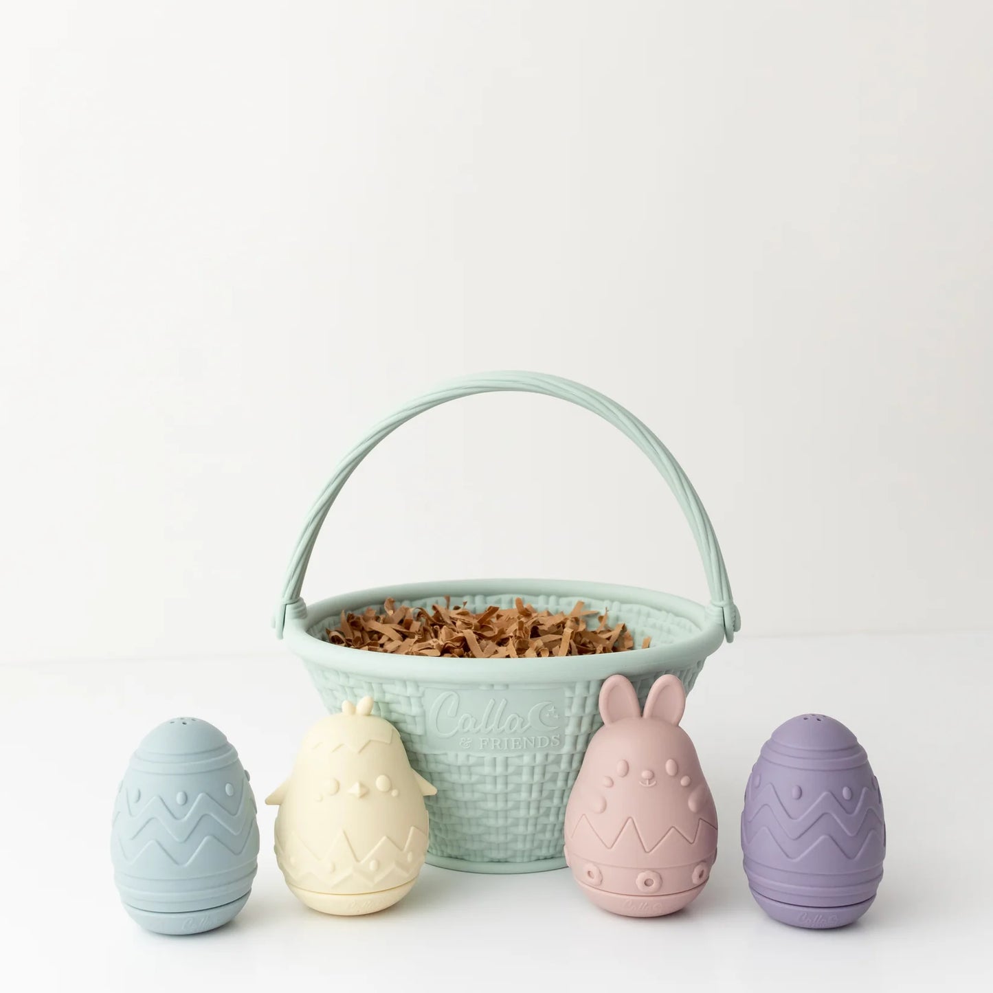 Hippity Hoppity Bath Toys/Basket