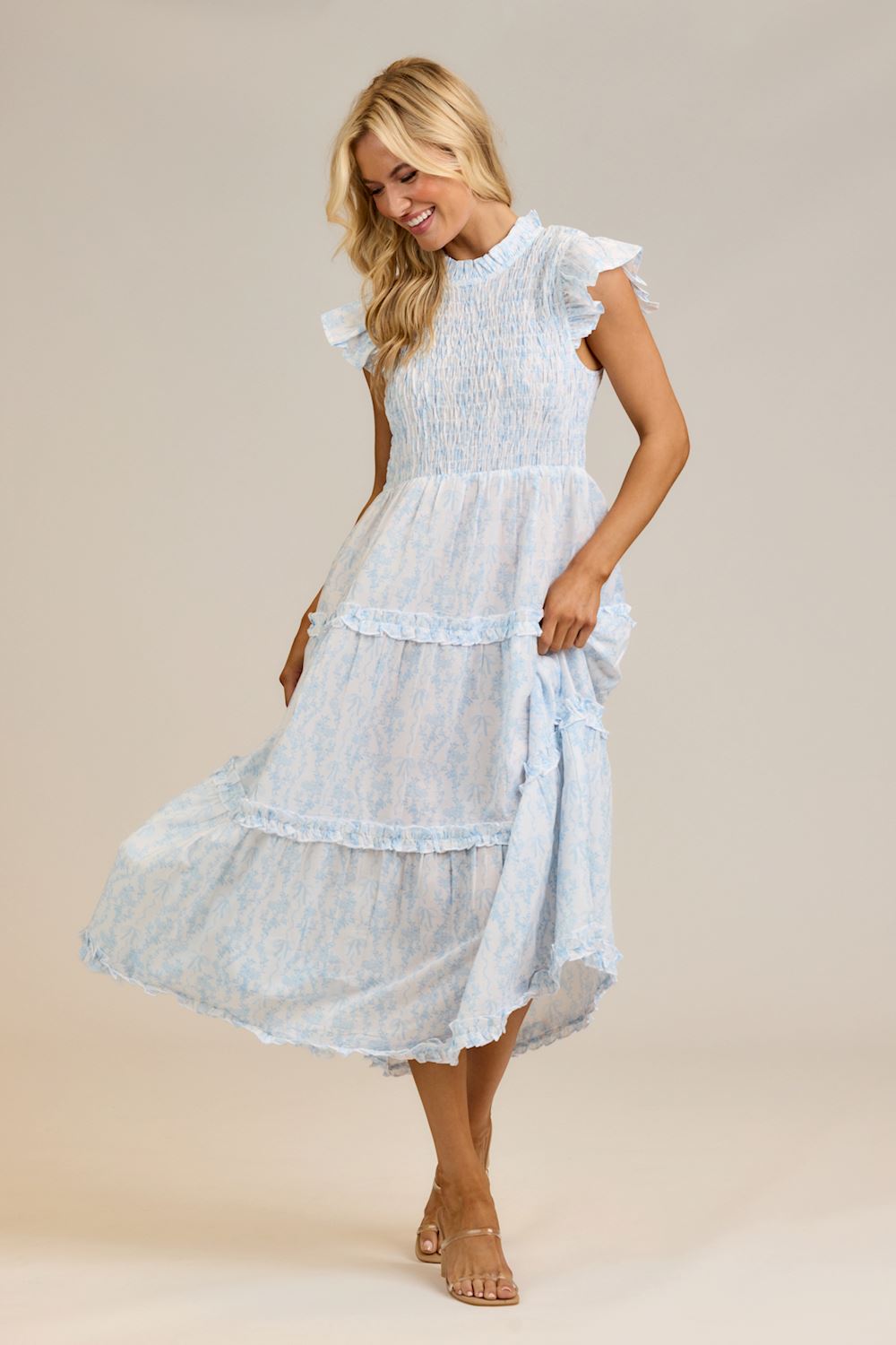 Dorian Bl Midi Dress
