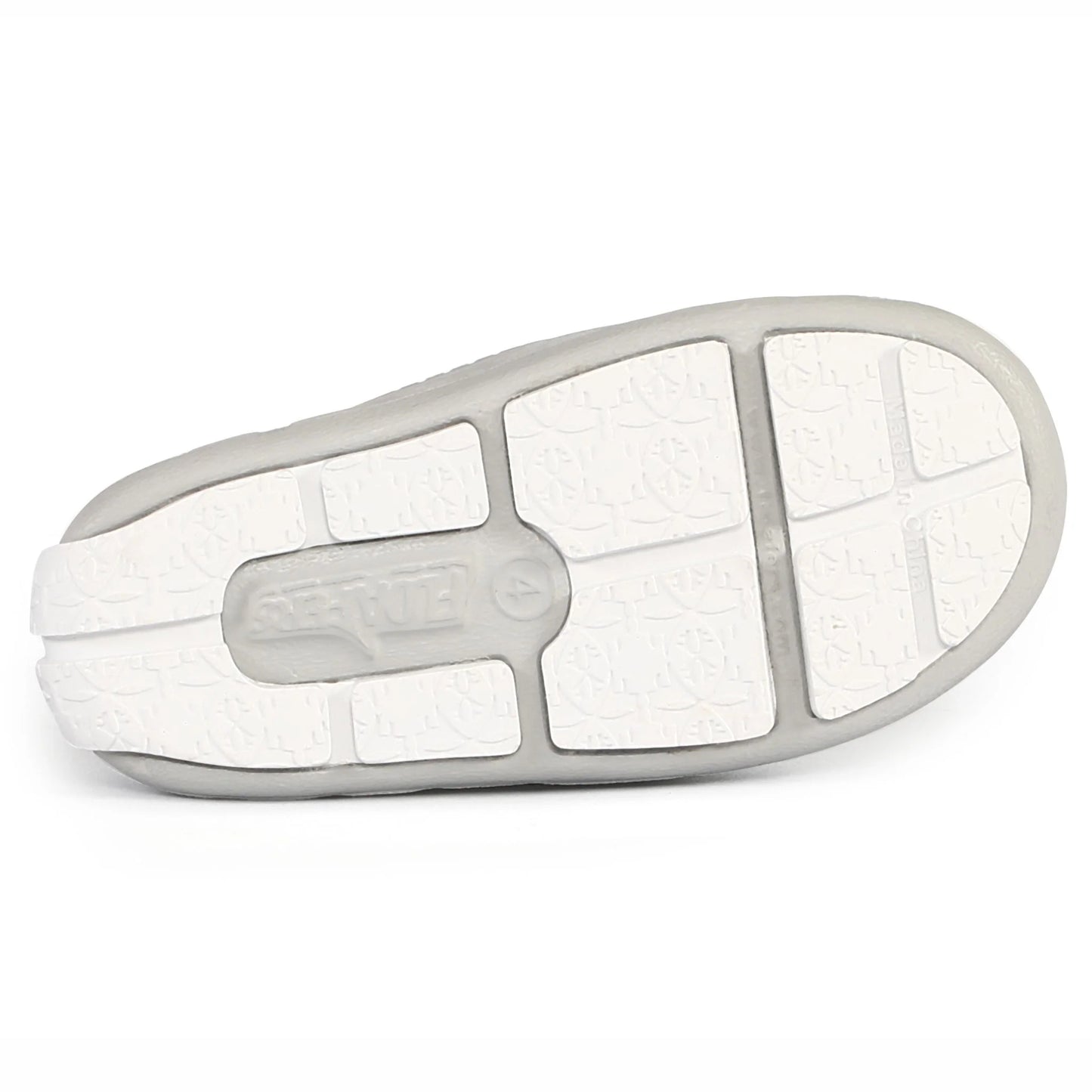 Baby Anchor Gray & White Floafer