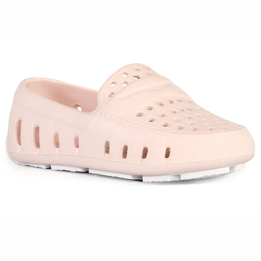Baby Anchor Pink & White Floafer