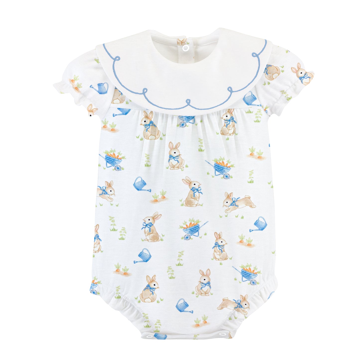 Bunny Garden Emb Collar Bubble
