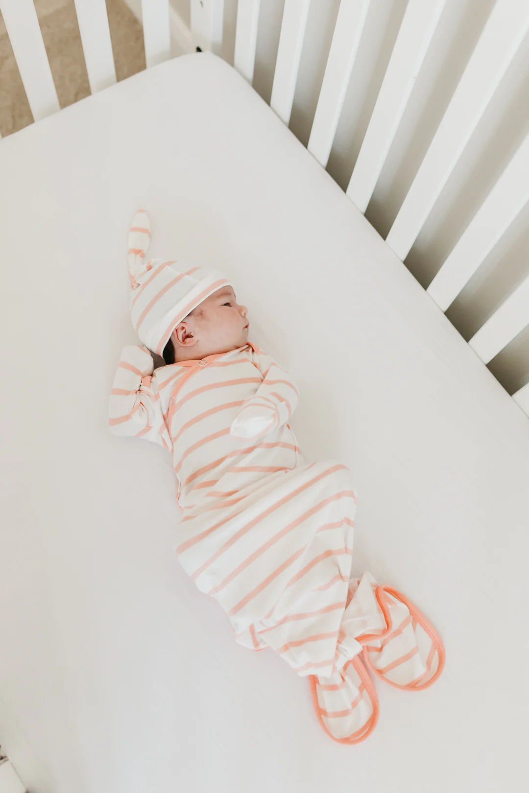 Lainey Newborn Knotted Gown