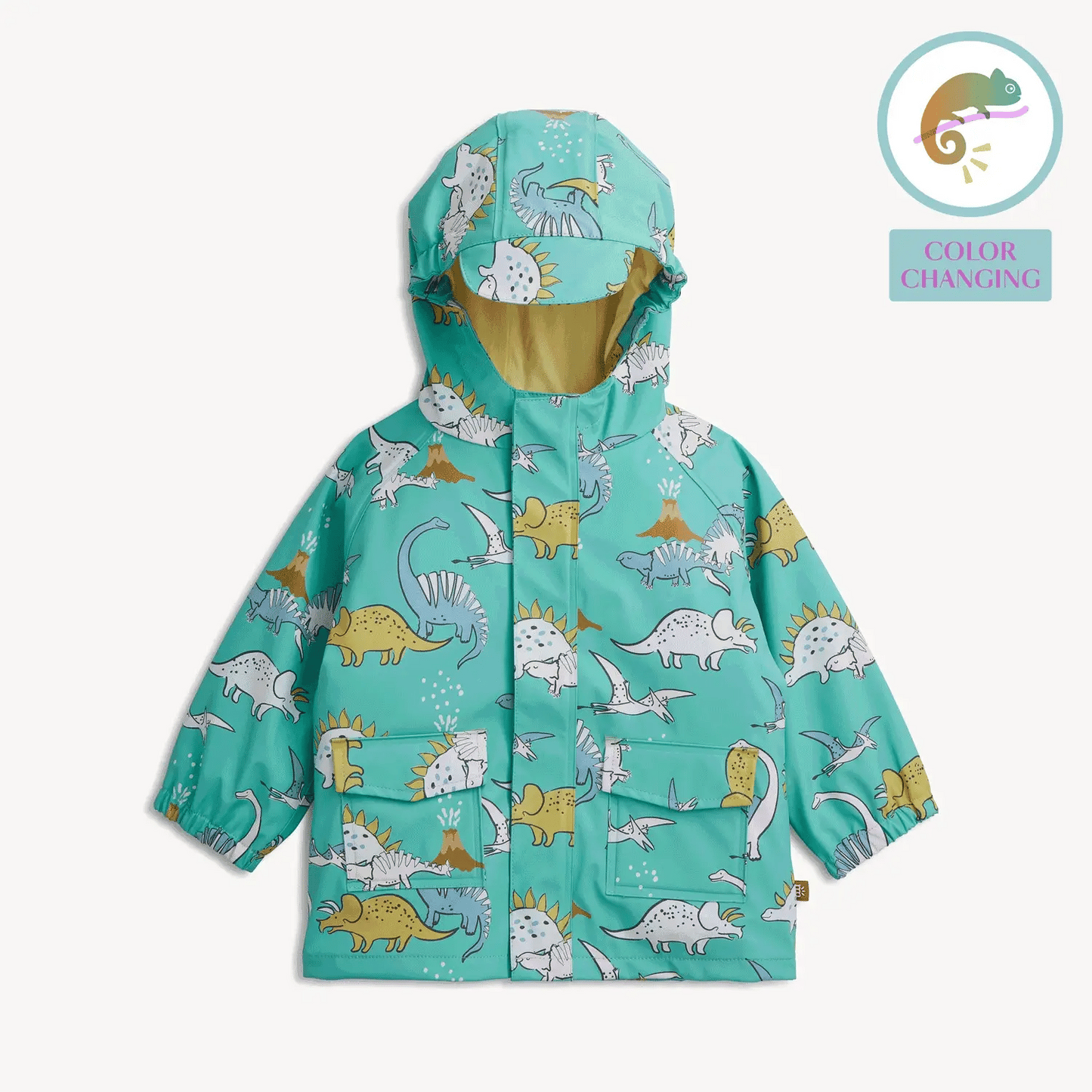 Dino Color Changing Raincoat