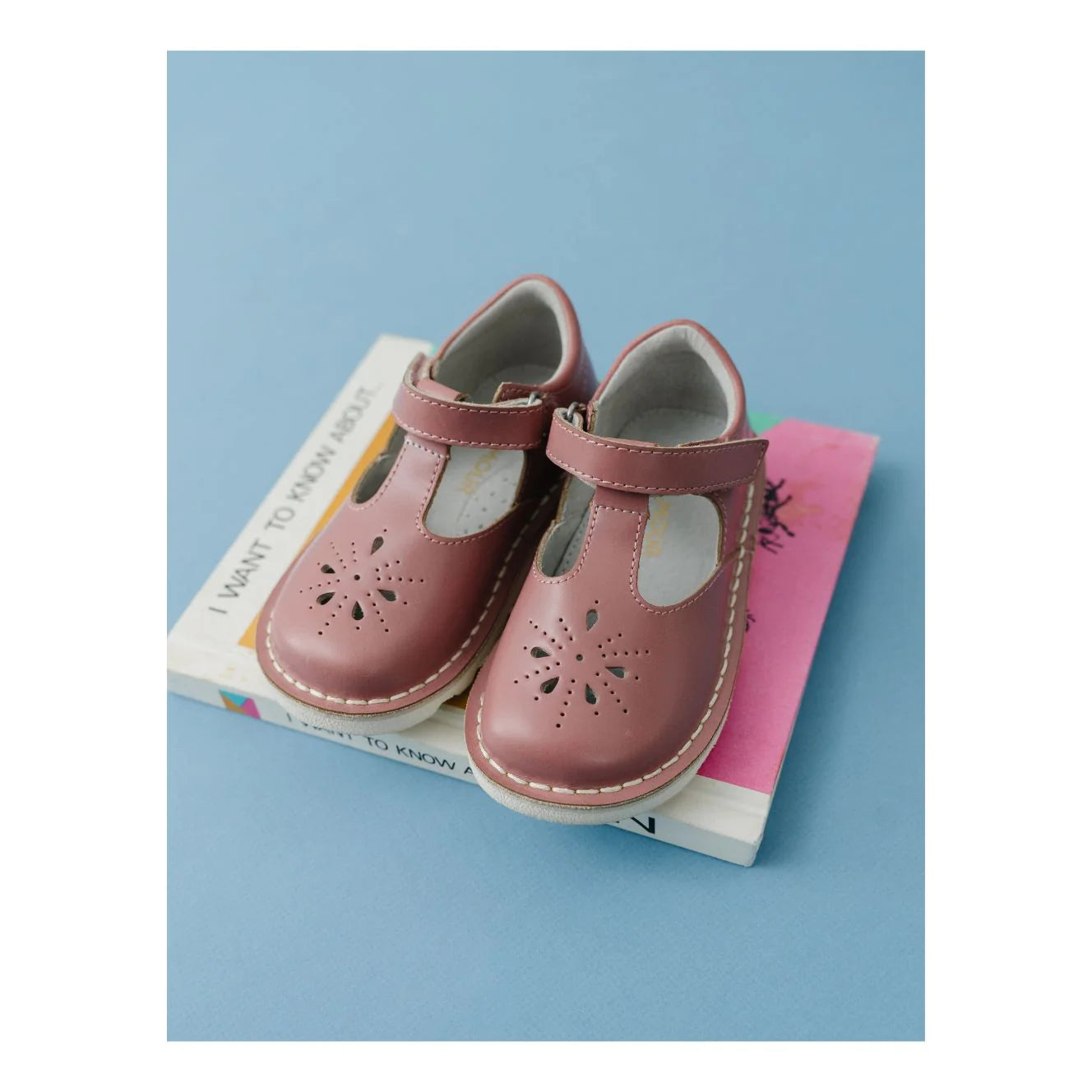 Vintage Rose Alix Wedge Mary Jane