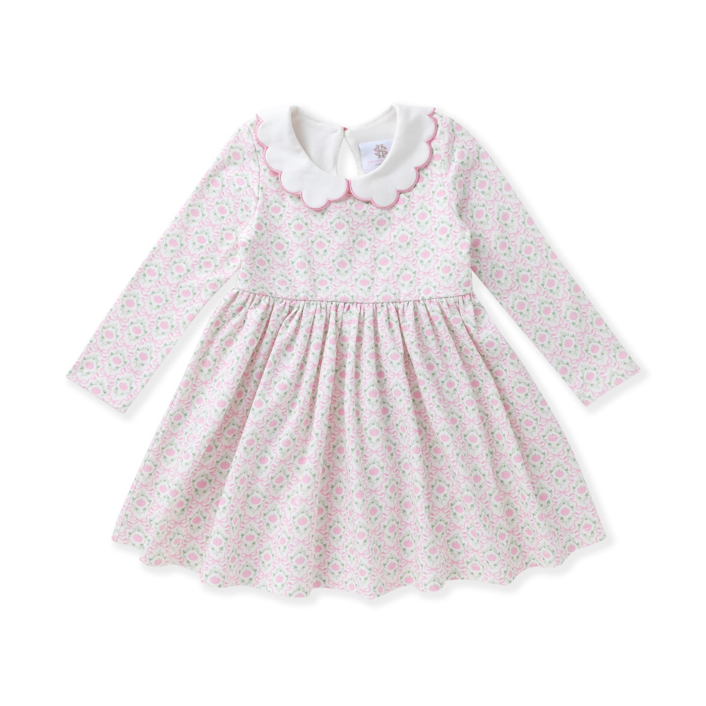 Trellis Pumpkin Twirl Dress