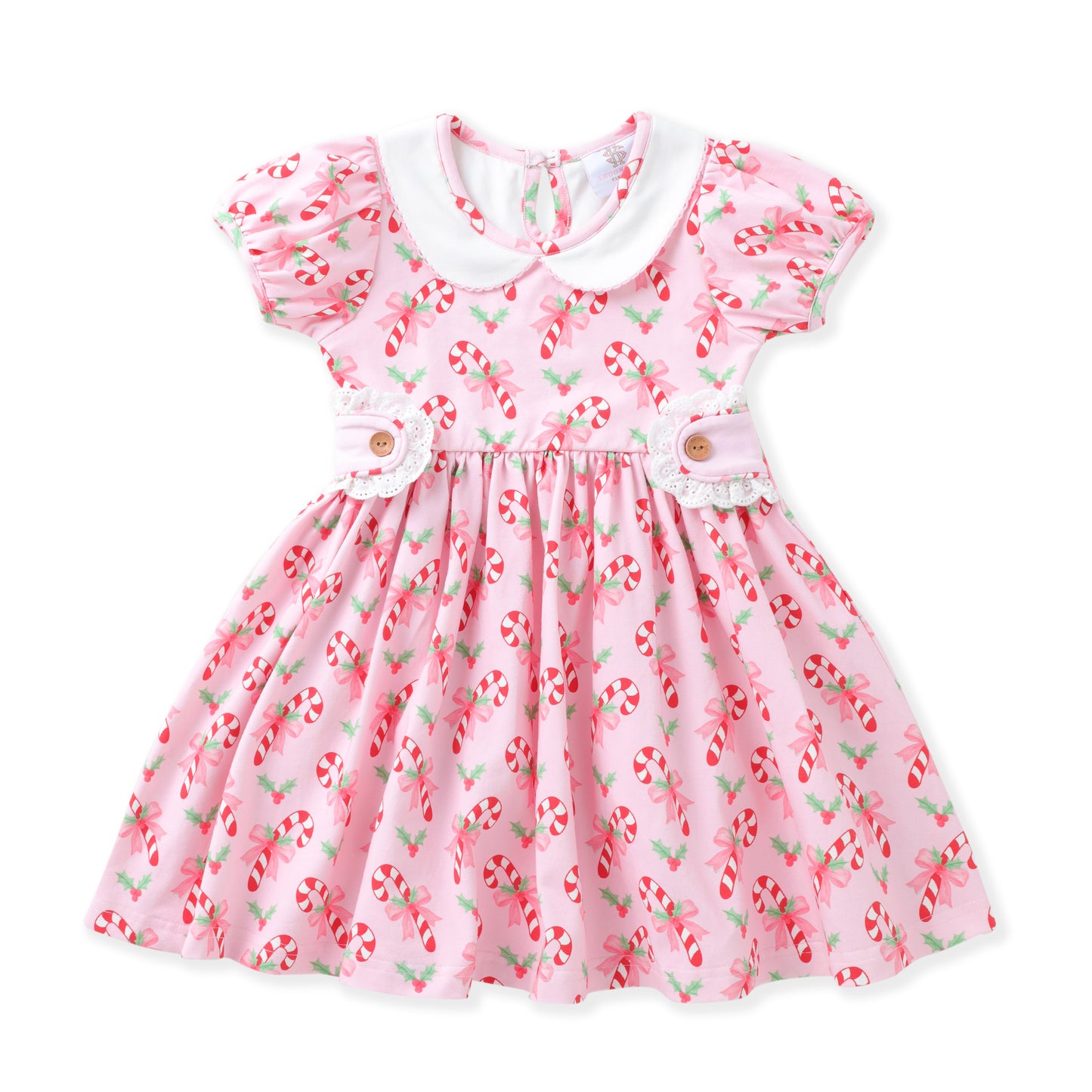 Candy Cane Lane Tab Dress