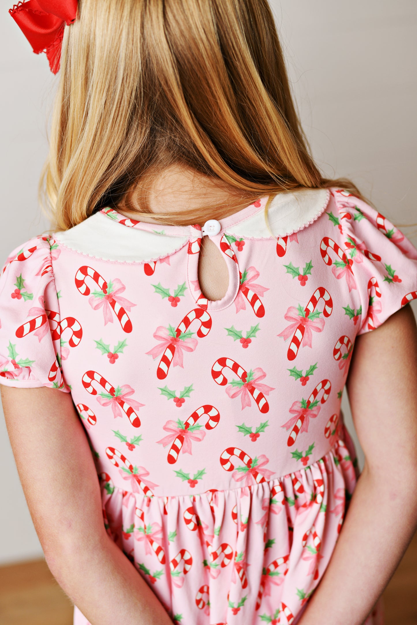 Candy Cane Lane Tab Dress