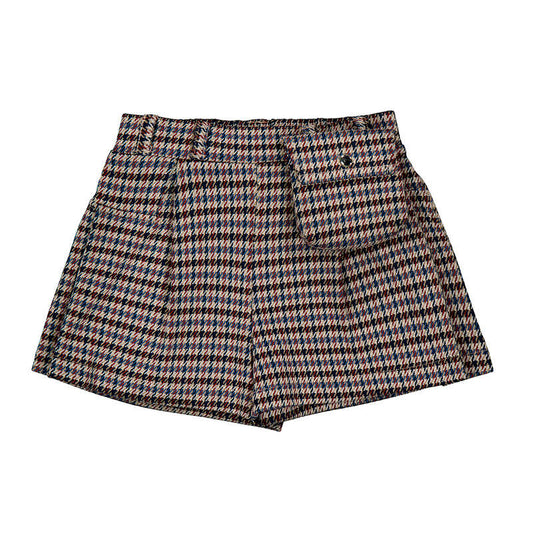 Plaid Skort