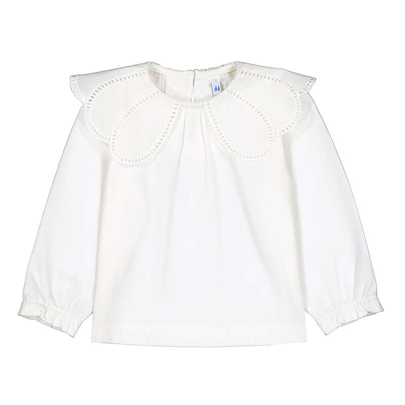 Petal Collar Blouse