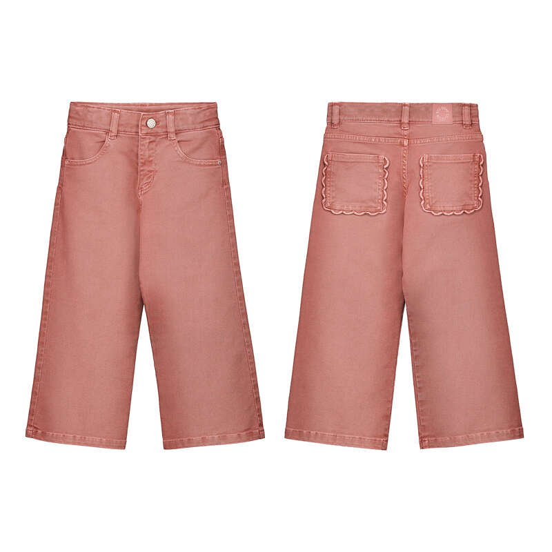 Pinkish Twill Marine Pants