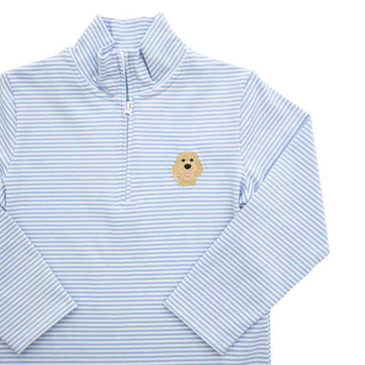 Goldendoodle Blue Pullover