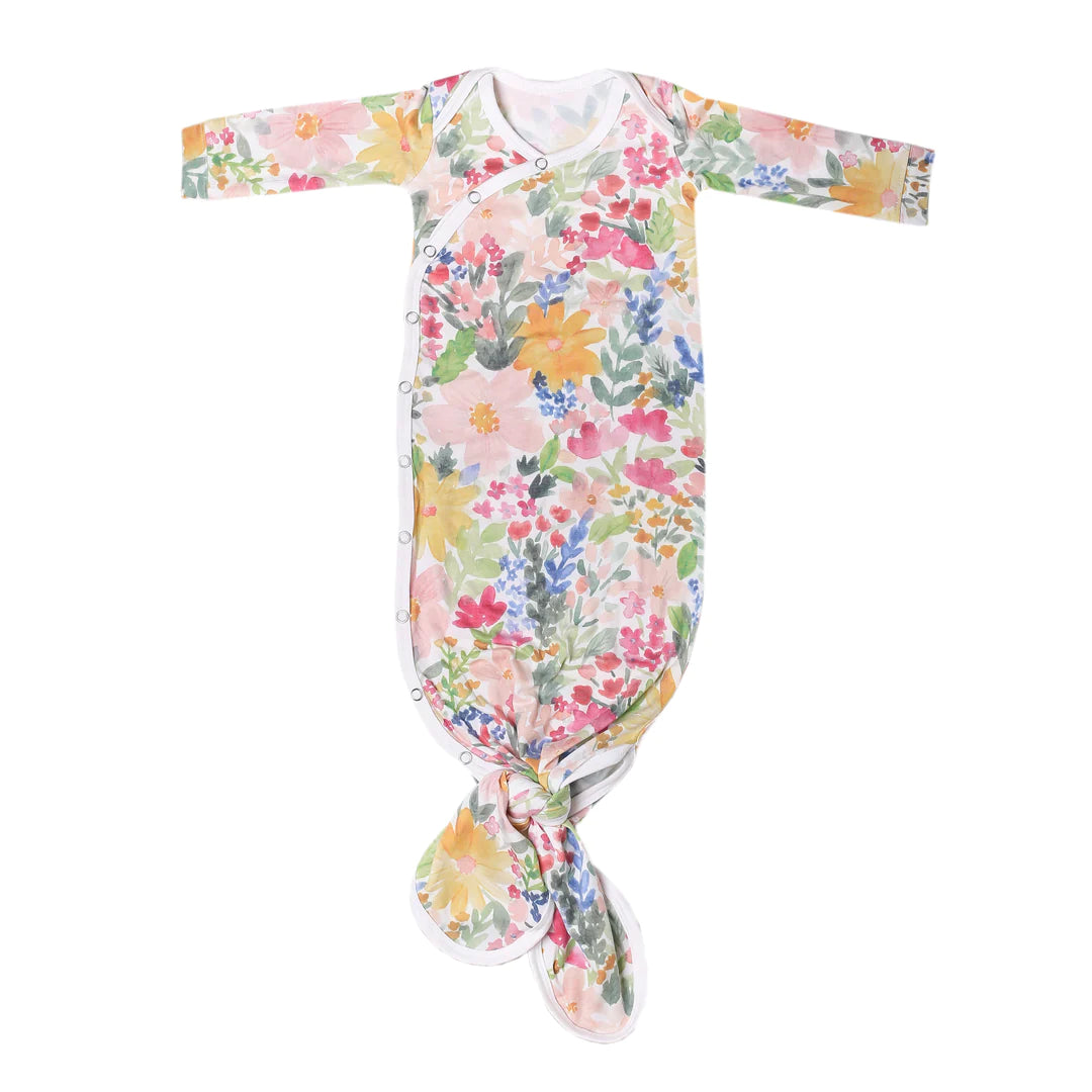 Lark Newborn Knotted Gown