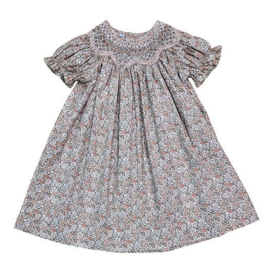 Sabrina Floral Smock Dress
