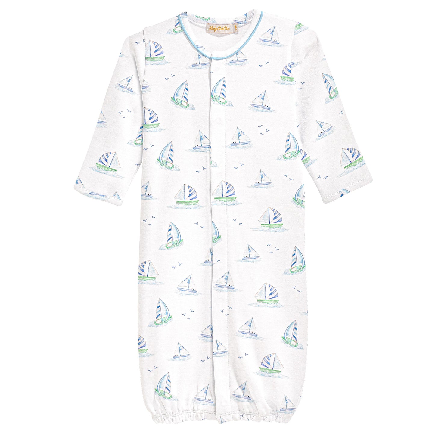 Blue Sails Conv Gown & Hat