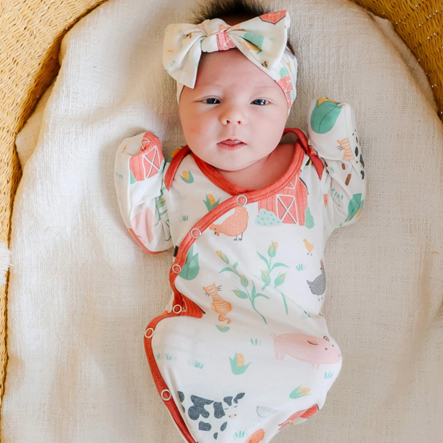 Farmstead Knotted Gown