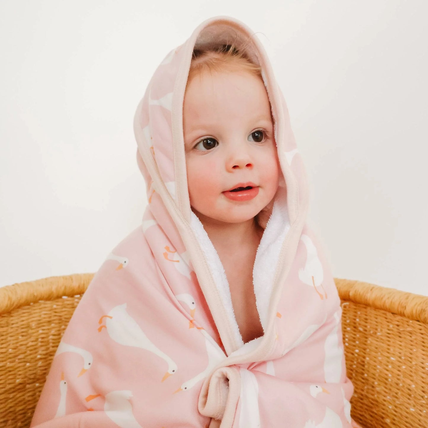 Goosie Knit Hooded Towel