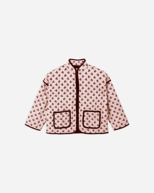Blush Fleur Quilted Jacket