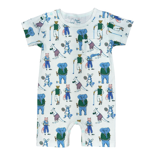 Athletic Animal Club Romper