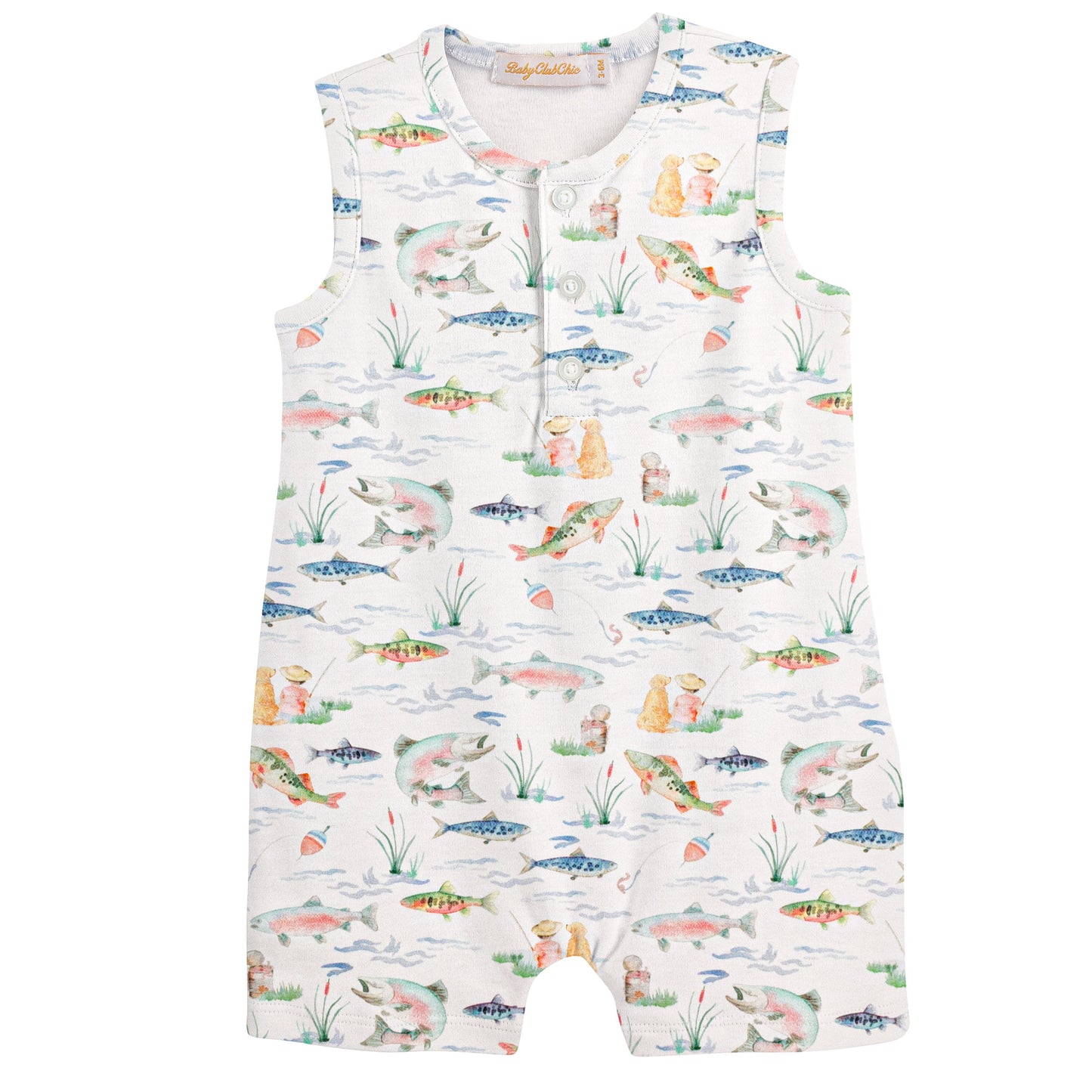 Gone Fishing Romper