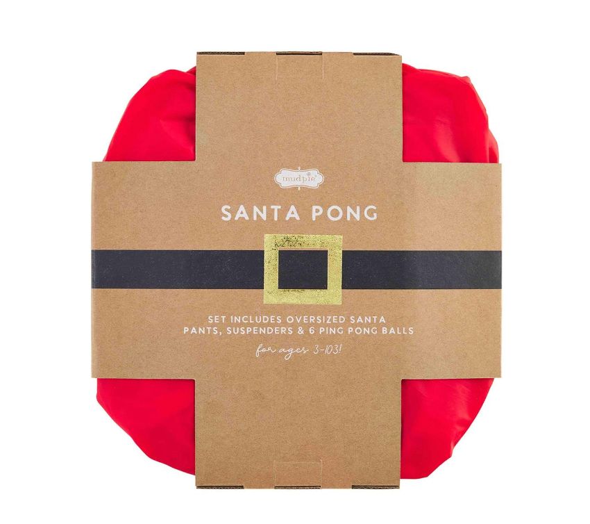 Santa Snowball Pong Game