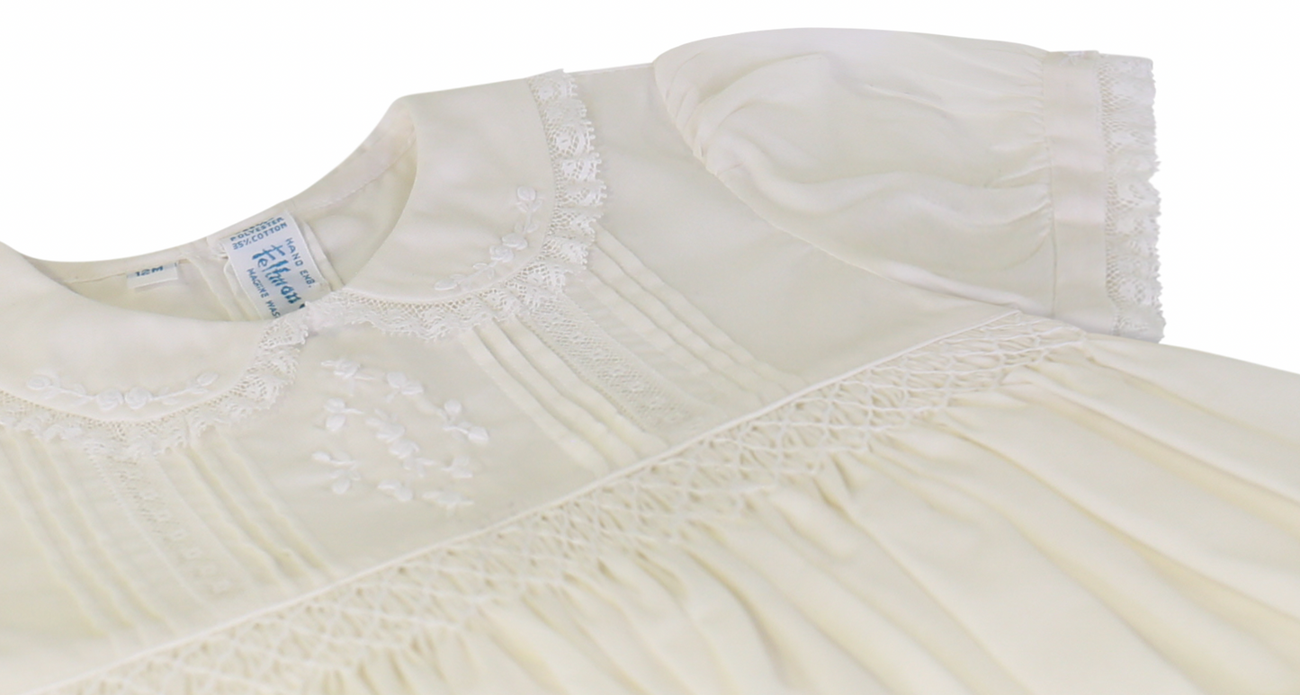 Ivory Flower Dress