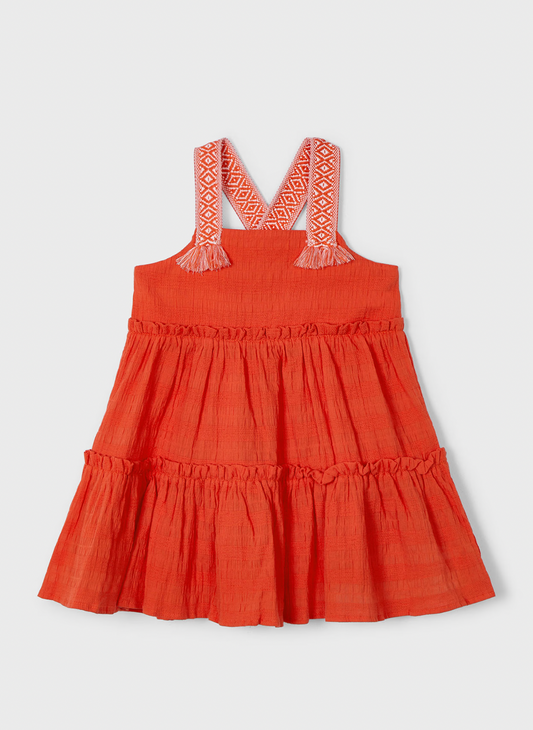 Paprika Strap Dress