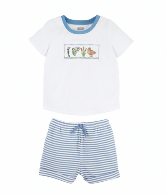 Fishing Smock Short Set