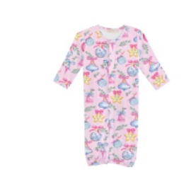 Bright Holiday Conv Gown & Hat