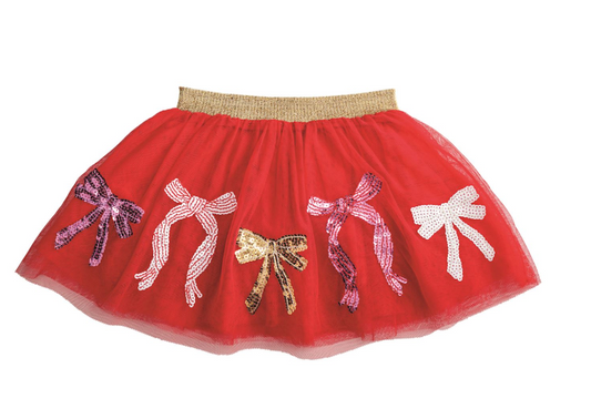 Multi Bow Tutu SKirt