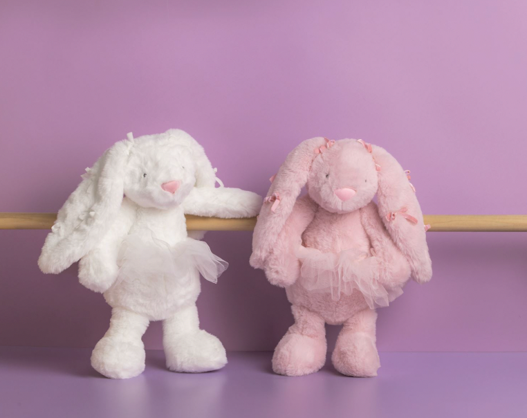 Hazel The Bunny Bow Plush Pal