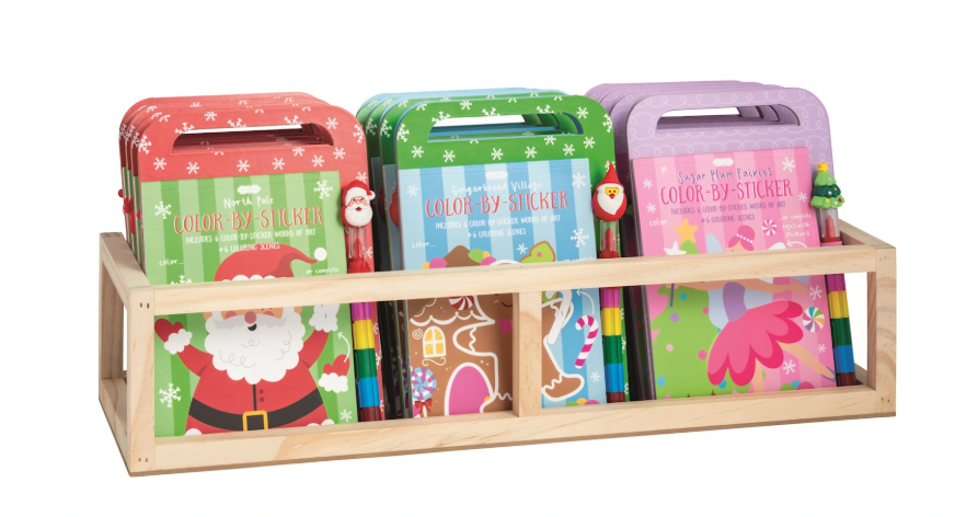 Christmas Color by Sticker Set