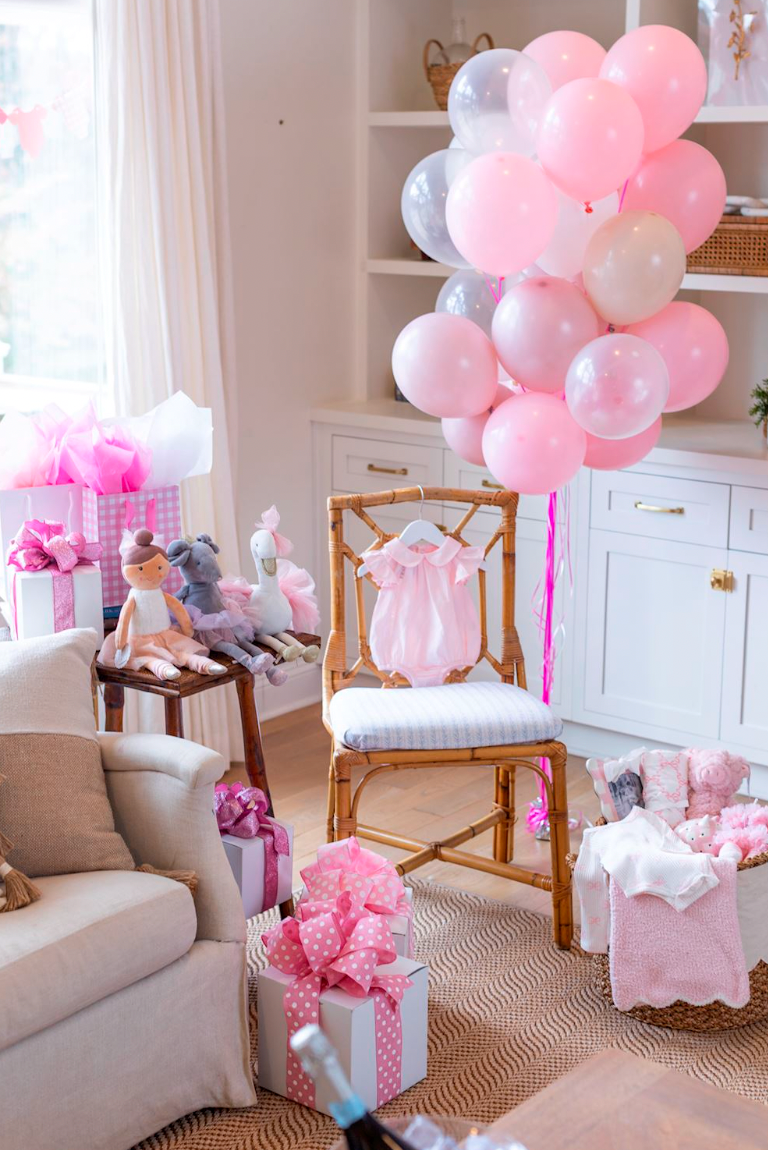 Pink Scalloped Chenille Blanket