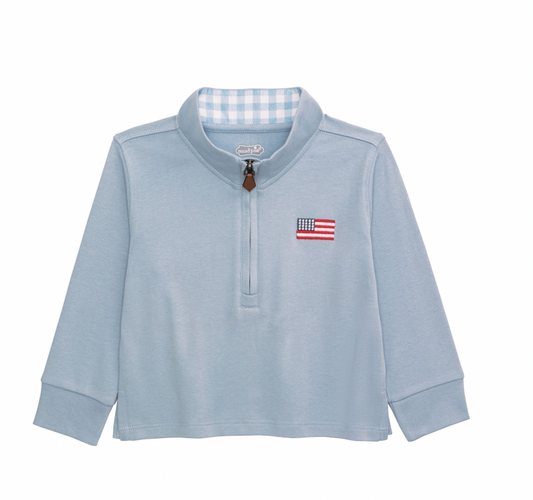 Flag Quarter Zip