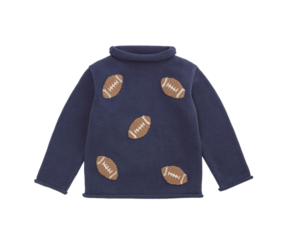 Football Rollneck Sweater