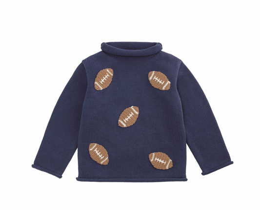Football Rollneck Sweater