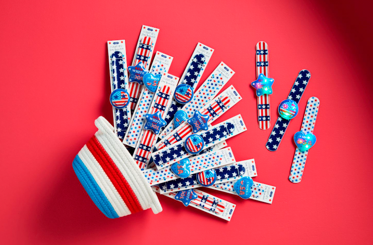 Patriotic Slap Bracelets