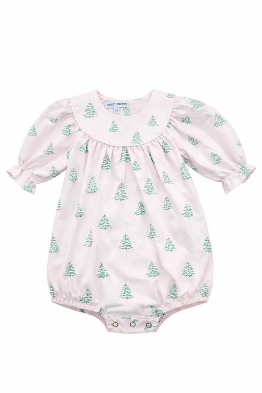 Pink Christmas Tree Bubble
