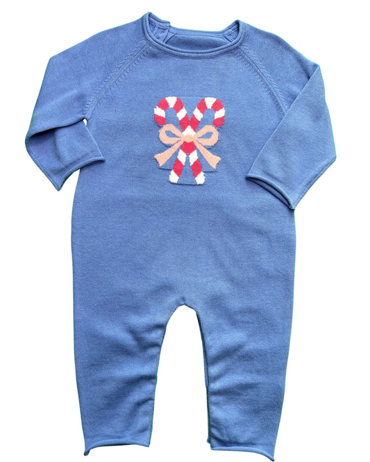 Pink Candy Cane Romper