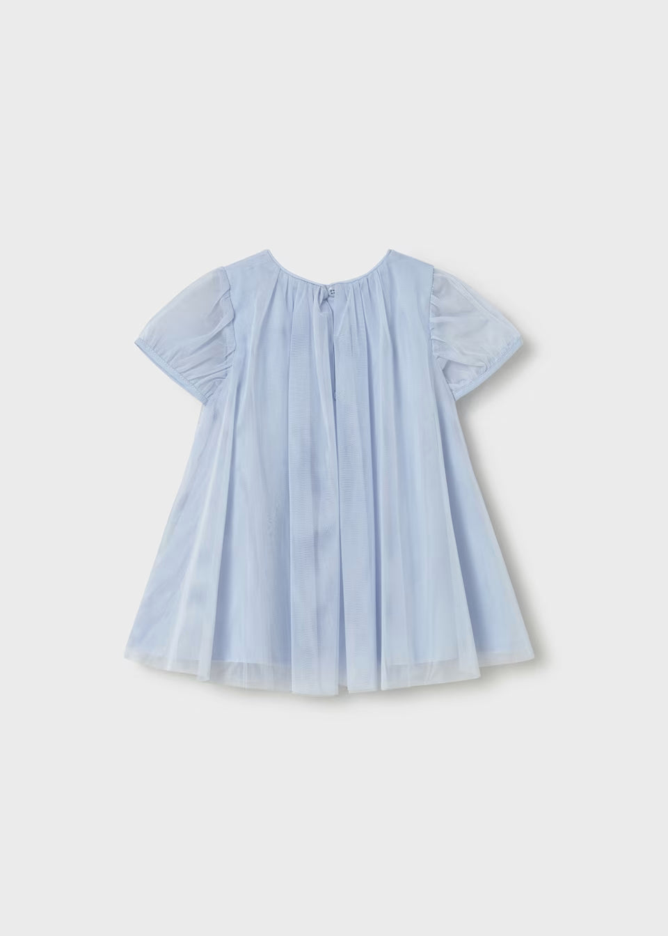 Blue Tulle Dress & Bag