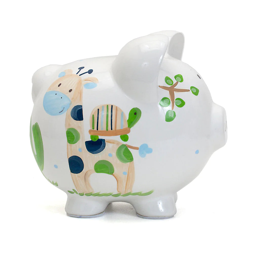 Blue Tropical Punch Piggy Bank