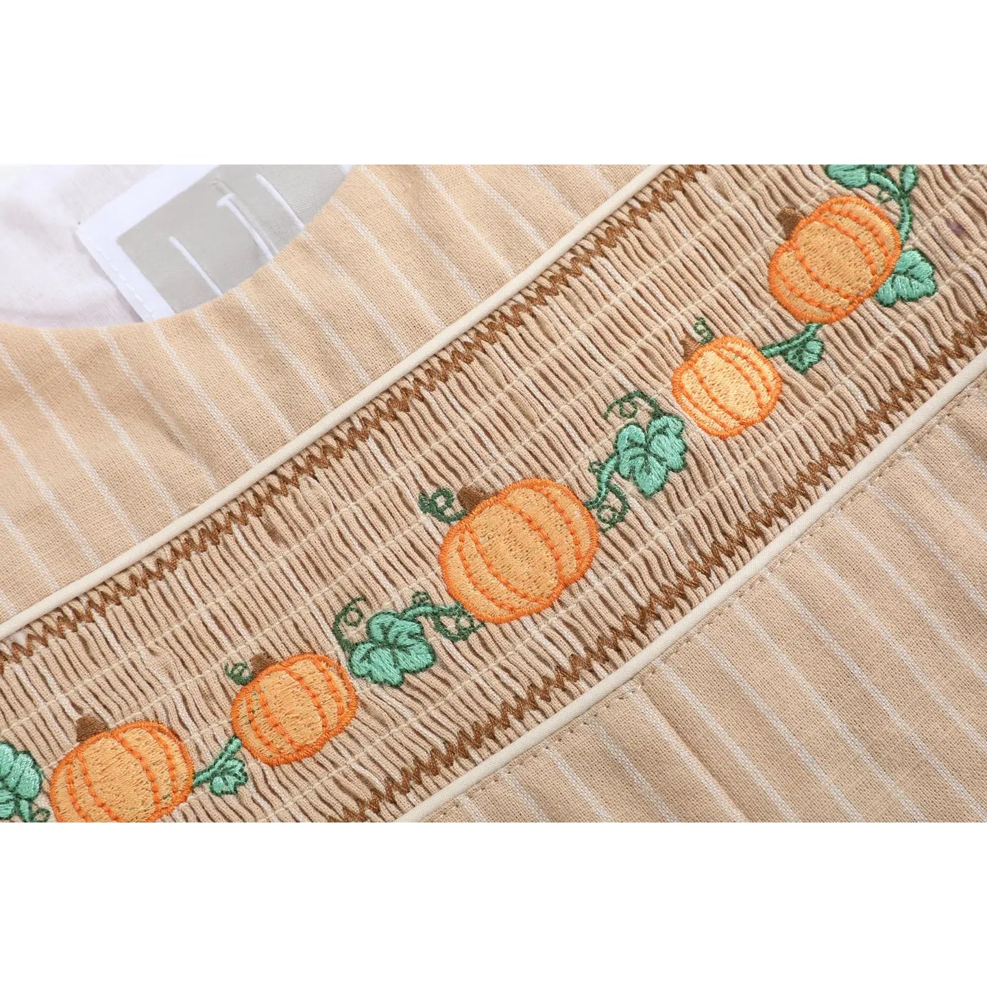 Light Blue Pumpkin Pinstripe Longalls