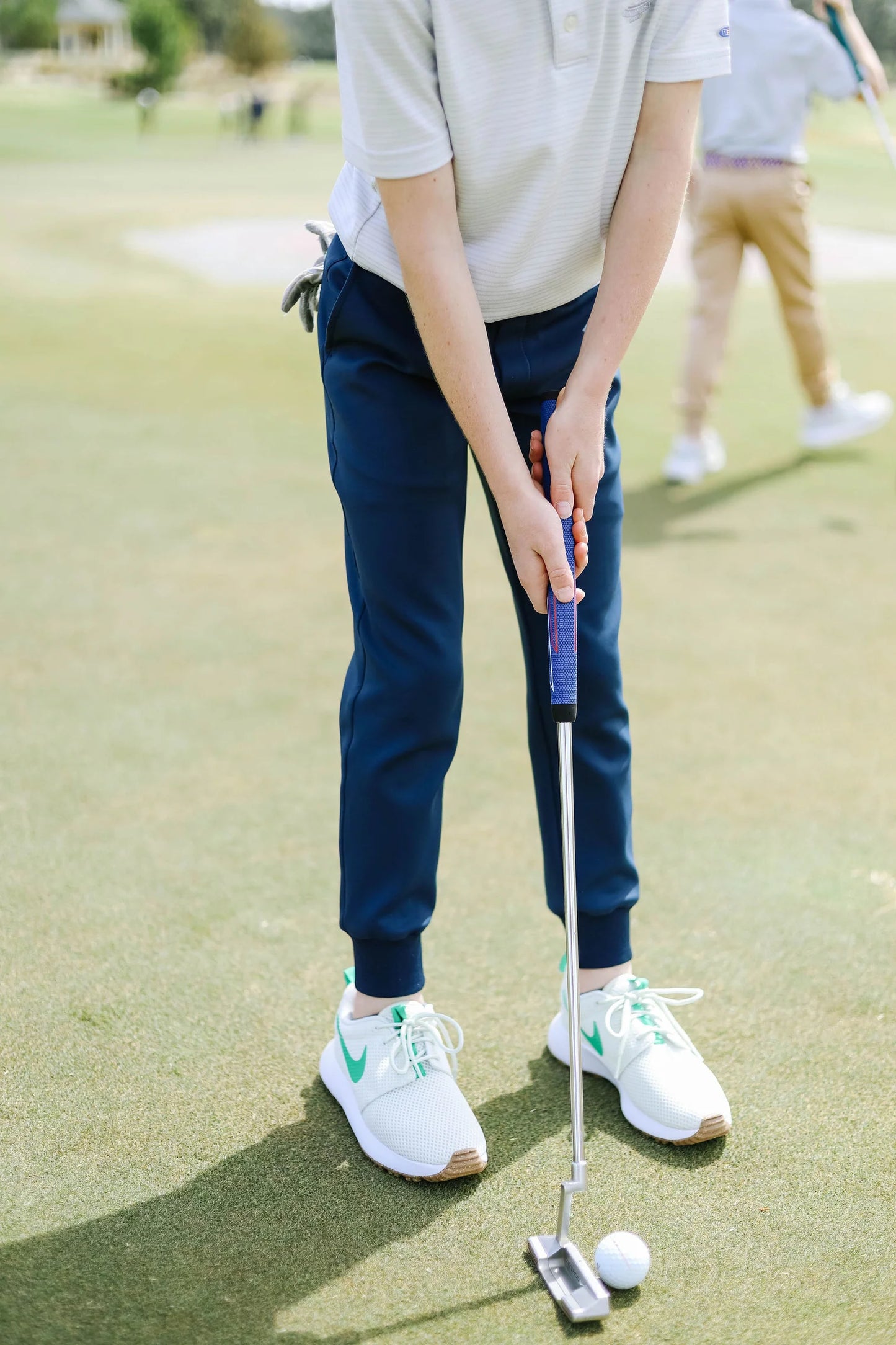 Navy Play All Day Pant