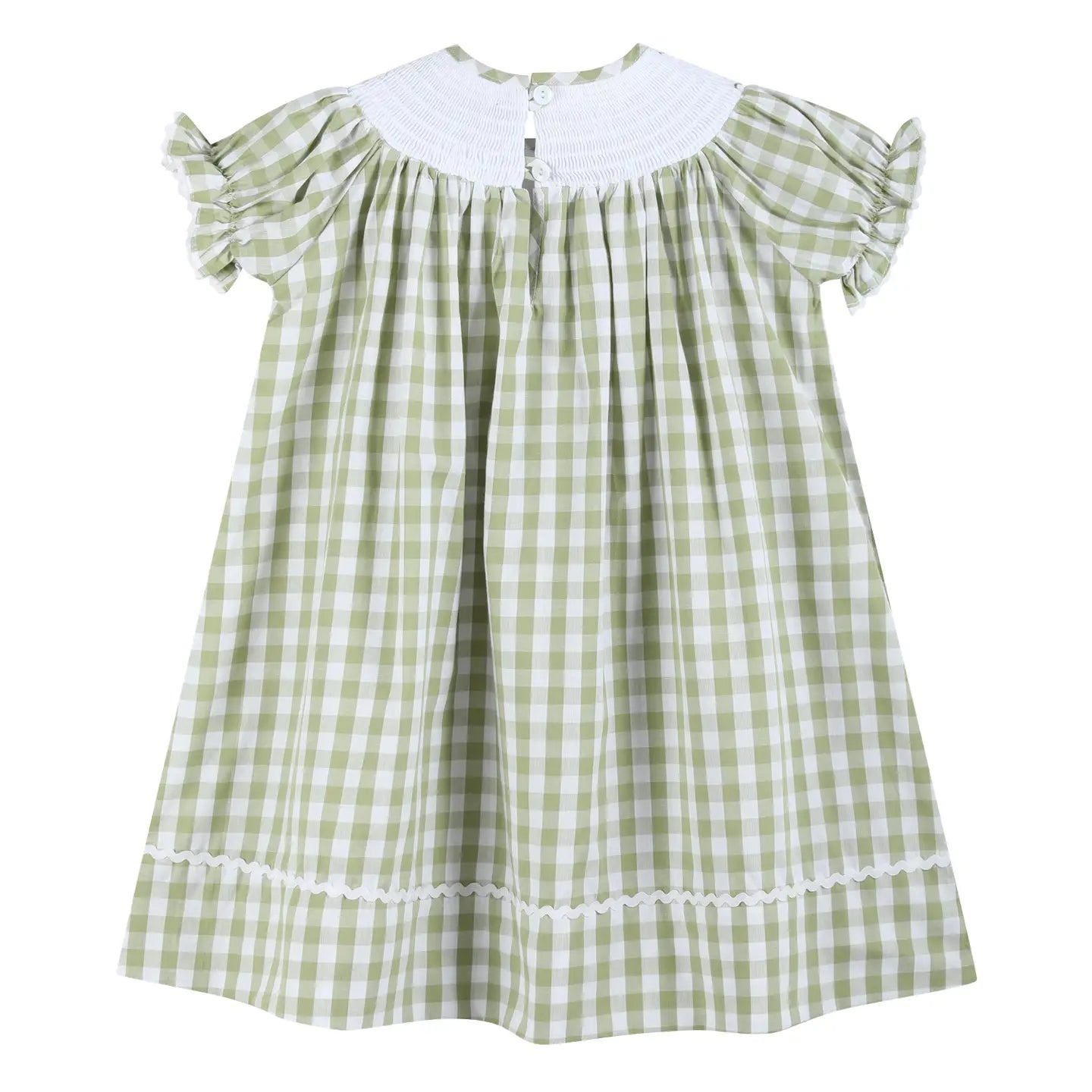 Green Alligator Smock Bishop