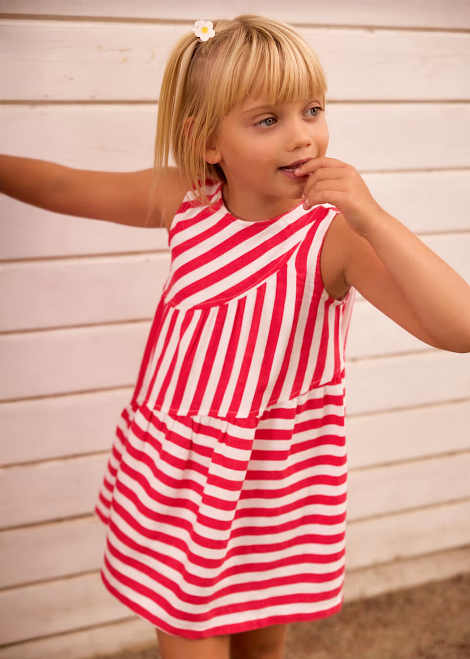 Red Stripe Dress