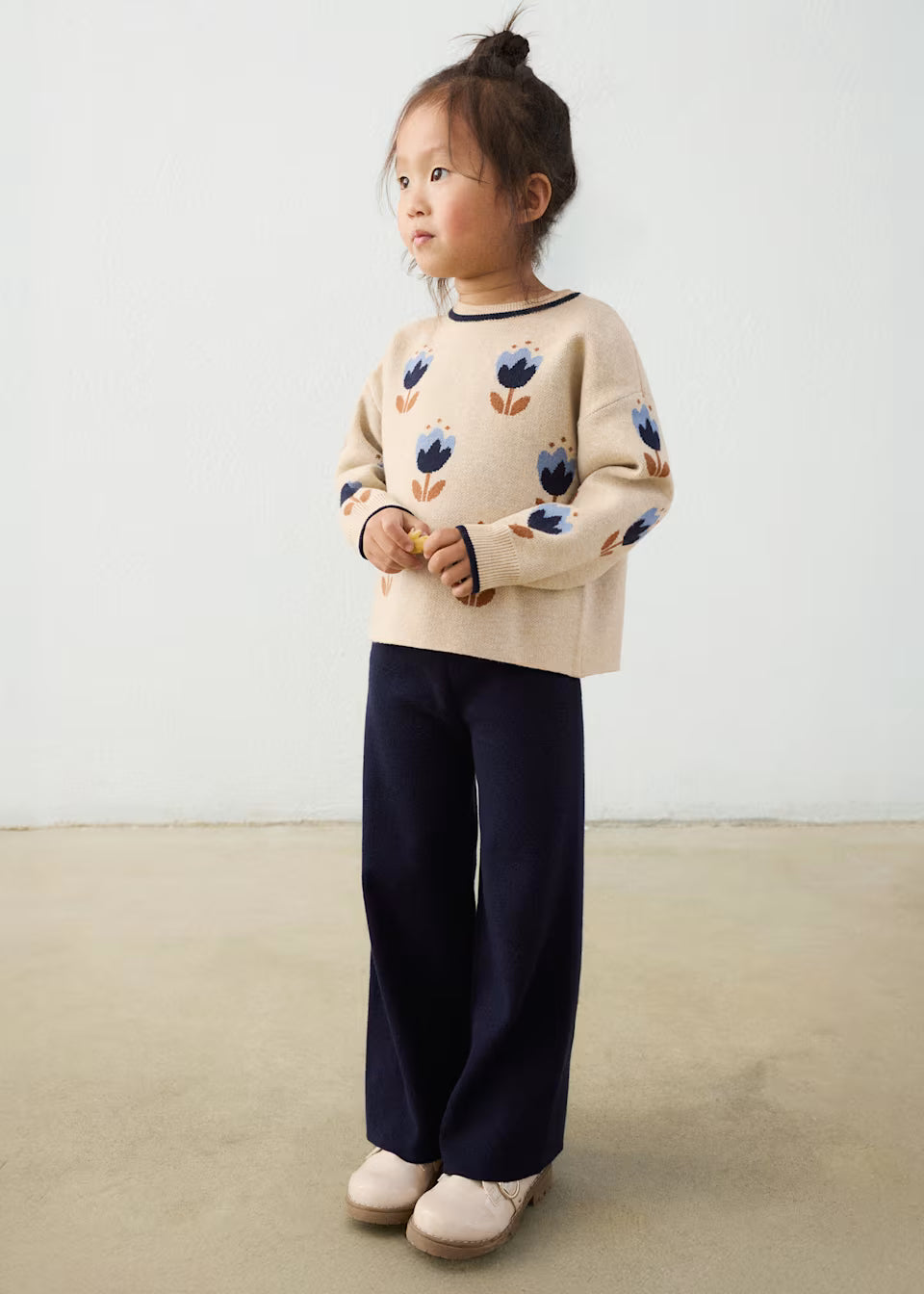 Flower Knit Set