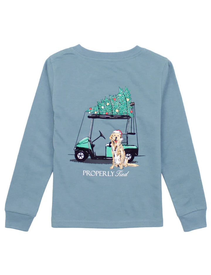 Santa's Caddy Blue
