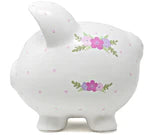 Pink Bohemian Piggy Bank